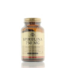 SOLGAR SPIRULINA 750mg 80 CAPSULES