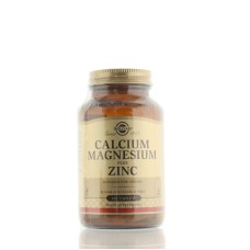 SOLGAR CALCIUM/MAGNESIUM/ZINC 100TABS