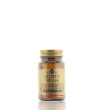 SOLGAR BIOTIN 1000 MCG CAPS 50