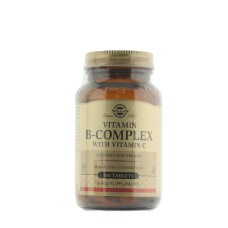 SOLGAR B-COMPLEX WITH VITAMIN C 100 CAPS