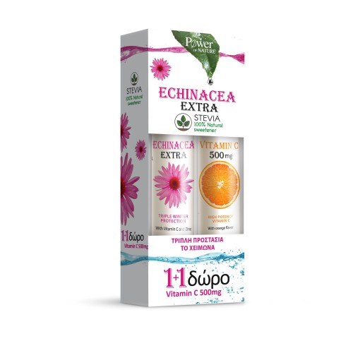 POWER OF NATURE ECHINACEA EXTRA EFFERVESCENT TABLETS 20 TABS