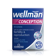 VITABIOTICS WELLMAN CONCEPTION 30 TABLETS
