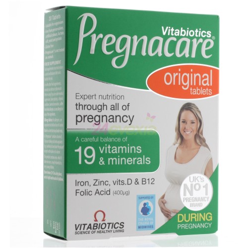 Vitabiotics Pregnacare Vitamins, Minerals and Folic Acid