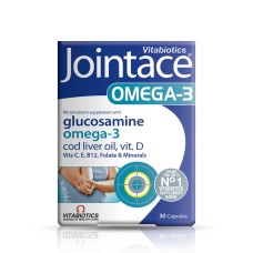 VITABIOTICS JOINTACE OMEGA 3 PLUS GLOCOSAMINE 30 CAPSULES