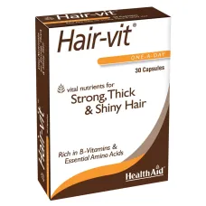 HEALTH AID HAIR VIT 30 CAPSULES