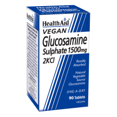 HEALTH AID MEGA GLUCOSAMINE 2KLC 1500MG 90 TABLETS