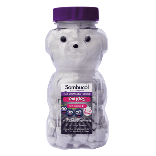 SAMBUCOL FOR  KIDS TEDDIES 4-12 YEARS