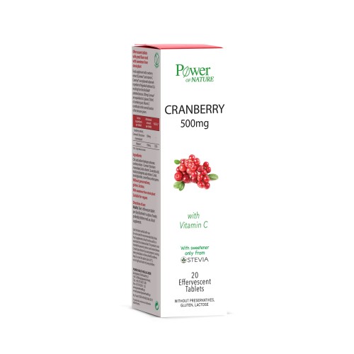 POWER OF NATURE CRANBERRY 20 TABLETS 