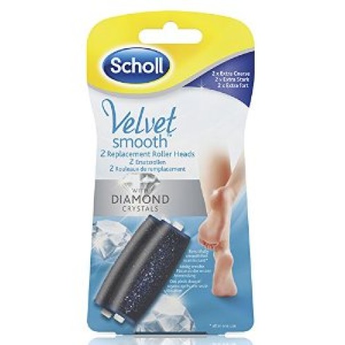 SCHOLL VELVET SMOOTH REFILL WITH DIAMOND CRYSTALS