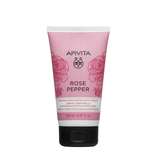 APIVITA FIRMING & RESHAPING BODY CREAM ROSE&PEPPER 150ml