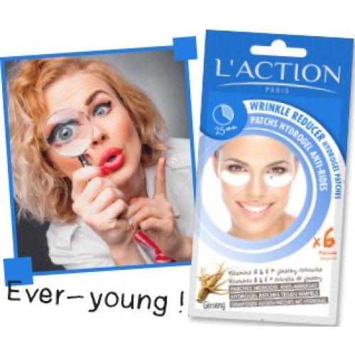 L'ACTION WRINKLE REDUC HYDROGEL PATCHES