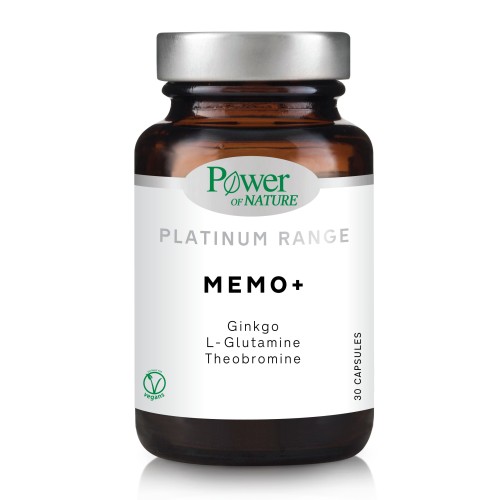 POWER OF NATURE PLATINUM RANGE MEMO PLATINUM RANGEUS 30 TABLETS