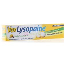 VOXLYSOPAINE LOZENGES 18 LEMON