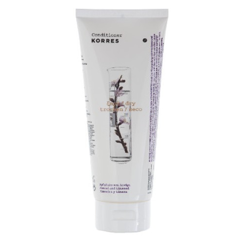 KORRES CONDITIONER ALMOND & LINSEED DRY-DAMAGED