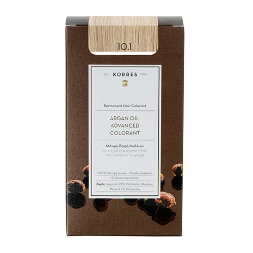 KORRES HAIR COLOR 10.1 Platinum Ash Blonde
