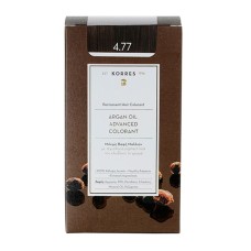KORRES HAIR COLOR 4.77 Dark Chocolate