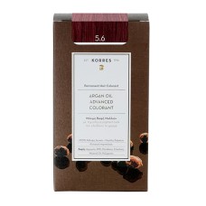 KORRES HAIR COLOR 5.6 Red Light Brown