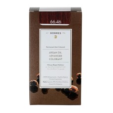 KORRES HAIR COLOR 66.46 Intense Burgundy Red