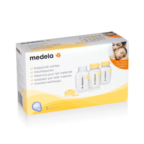 MEDELA BREAST MILK BOTTLES 3PC