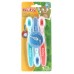 NUBY HOT SAFE SPOON 3PC 4+ BLUE-PINK-MULTICOLOR