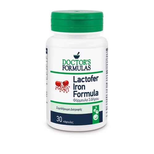 DOCTOR'S FORMULAS LACTOFER IRON 30CAPS
