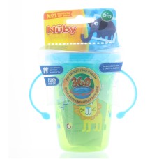 NUBY 360 CUP WITH COVER 240ML