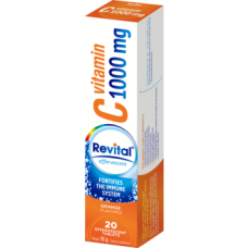 REVITAL VITAMIN C 1000mg  ORANGE 20 EFFERVESCENT TABLETS