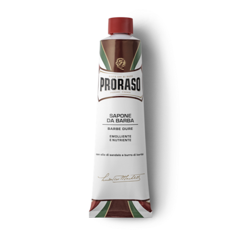 PRORASO RED SHAVE CREAM TUBE NOURISH 150ML