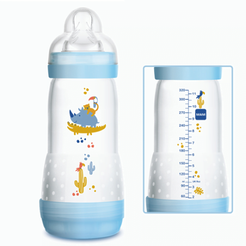 MAM EASY START ANTICOLIC NATURE BLUE 320ML 