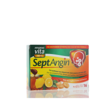 MAXIVITA SEPTANGIN LOZENGES LEMON 16s