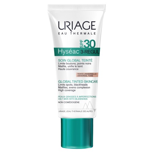 URIAGE HYSEAC 3 REGUL GLOBAL TINTED SPF30 40ml