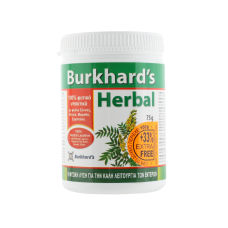 BURKHARD"S HERBAL 75GR + 33% FREE (100GR TOTAL)