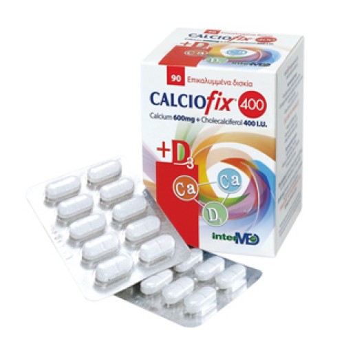 CALCIOFIX 600mg/400I.U TABLETS 90