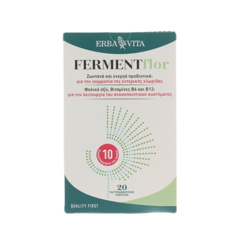 ERBA VITA FERMENTFLOR 20 CAPSULES