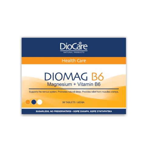 DIOCARE DIO-MAG B6 TABLETS 30