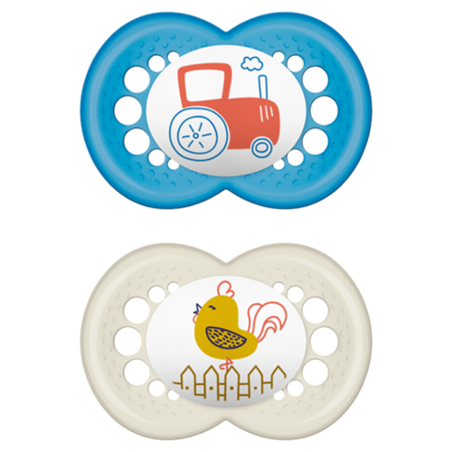 MAM ORIGINAL SOOTHER 16+ BLUE