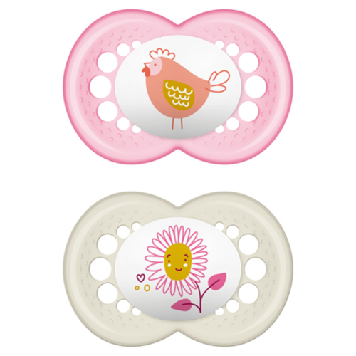 MAM ORIGINAL SOOTHER 16+ PINK
