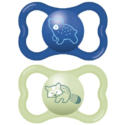 MAM AIR NIGHT 16+ BLUE SOOTHER SOOTHER