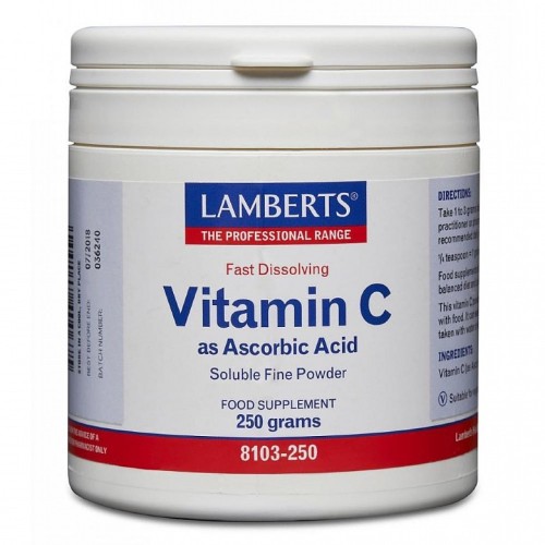 LAMBERTS ASCORBIC ACID VIT.C 250G powder