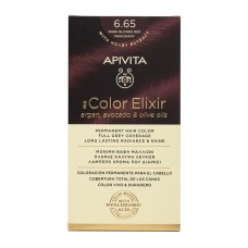 APIVITA HAIR COLOR 6.65 DARK BLONDE RED MAHOGANY