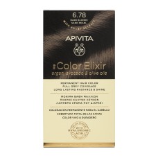 APIVITA HAIR COLOR KIT 6.78 DARK BLONDE SAND PEARL