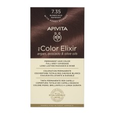 APIVITA HAIR COLOR KIT 7.35 BLONDE GOLD MAHOGANY