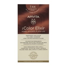 APIVITA HAIR COLOR KIT 7.44 BLONDE INTENSE COPPER