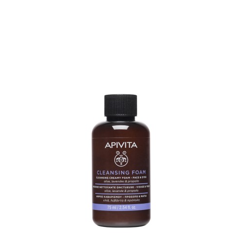 APIVITA MINI FACE&EYE FOAM CLEANSING 75ml