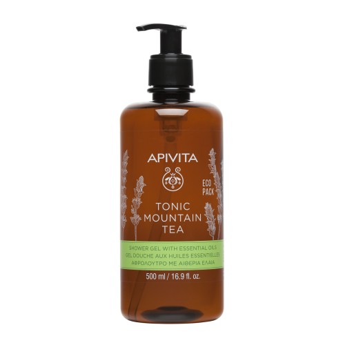 APIVITA SHOWER GEL TONIC MOUNTAIN TEA 500ml