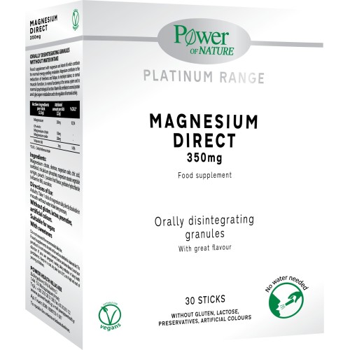 POWER OF NATURE MAGNESIUM DIRECT STICKS 30 s