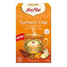 YOGI TEA TURMERIC BIO 17TEABAGS