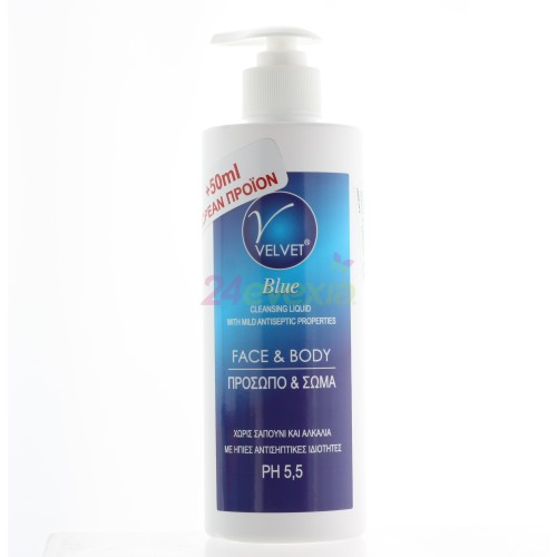 VELVET BLUE CLEANSING SOAP 400ML
