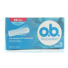 OB PRO CONFORT MINI 16"S TAMPON