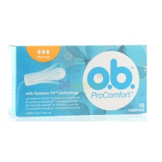 OB PRO COMFORT TAMPON NORMAL 16`s